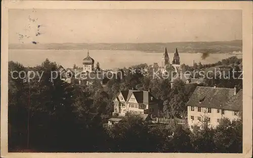 Bregenz Vorarlberg Blick ueber die Altstadt Bodensee Kat. Bregenz