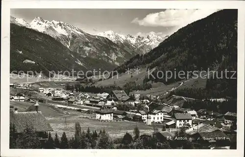 St Anton Arlberg Panorama im Sommer Wintersportplatz Hoehenluftkurort Kat. St. Anton am Arlberg