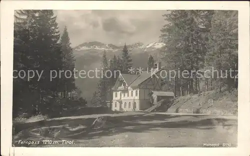 Biberwier Tirol Fernpass Gebirgspass Kat. Biberwier