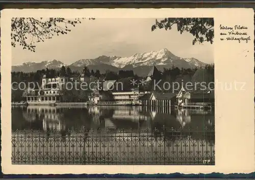 Velden Woerthersee Schlosshotel mit Mittagskogel /  /