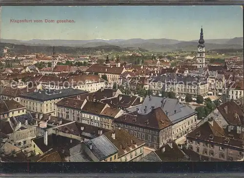 Klagenfurt Woerthersee Blick vom Dom / Klagenfurt /Klagenfurt-Villach