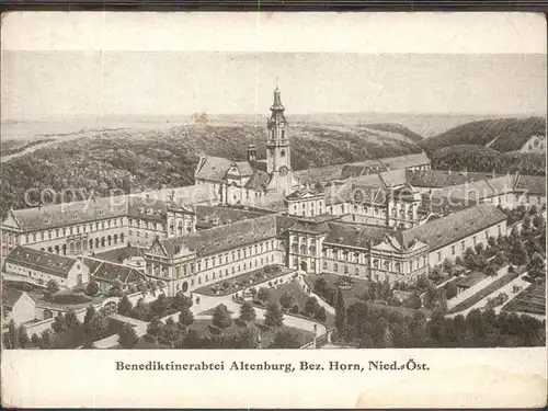 Horn Niederoesterreich Benediktinerabteil Altenburg Kat. Horn