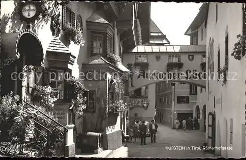 Kufstein Tirol Roemerhofgasse Auracher Loechl Kat. Kufstein