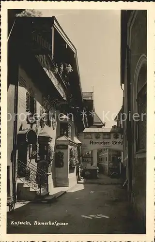 Kufstein Tirol Roemerhofgasse Kat. Kufstein