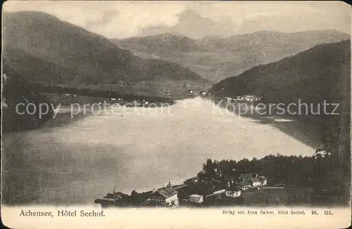 Achensee Hotel Seehof Kat. Eben am Achensee