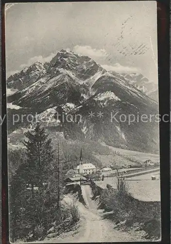 Stubaital Telfes Serles Spitze Kat. Neustift im Stubaital