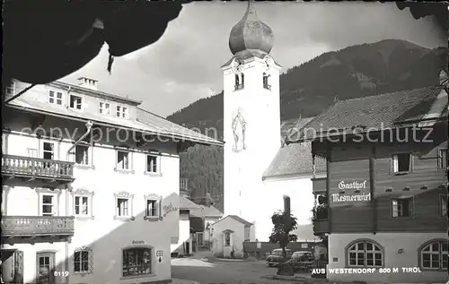 Westendorf Tirol Stadt Gasthauf Mesnerwirt Kat. Westendorf