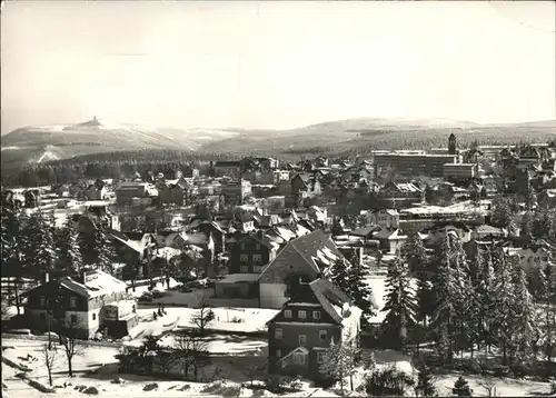 Oberhof Thueringen Gesamtansicht Kat. Oberhof Thueringen