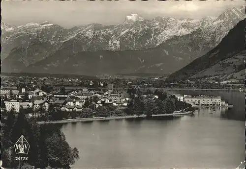 Zell See Panorama gegen Steinernes Meer Kat. Zell am See