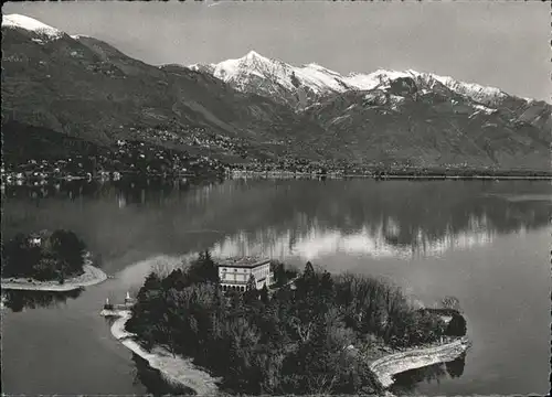 Isole di Brissago Parco botanico del Cantone Ticino Lago Maggiore Alpenblick Kat. Isole di Brissago