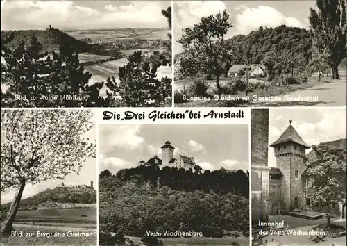 Arnstadt Ilm Drei Gleichen Veste Wachsenburg / Arnstadt /Ilm-Kreis LKR