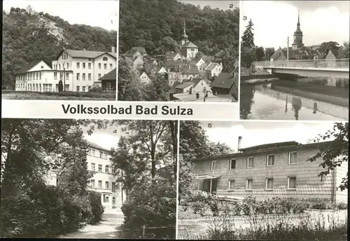 Bad Sulza Kurheim Kindersanatorium Kat. Bad Sulza