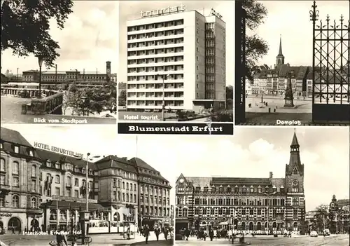 Erfurt Domplatz Hotel Tourist Interhotel Erfurter Hof Kat. Erfurt