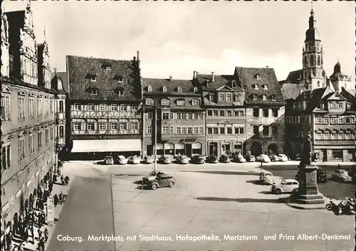 Coburg Marktplatz Stadthaus Kat. Coburg