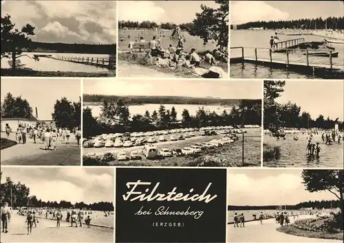 Schneeberg Erzgebirge Filzteich Filzteich Kat. Schneeberg