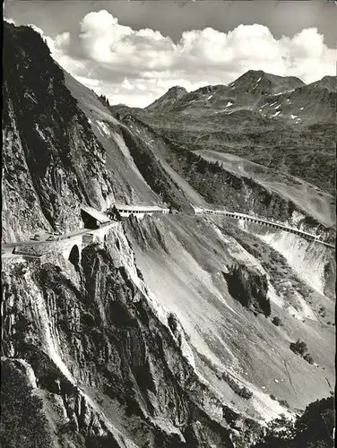 Zuers Vorarlberg Flexenstrasse am Arlberg Pass Kat. Lech