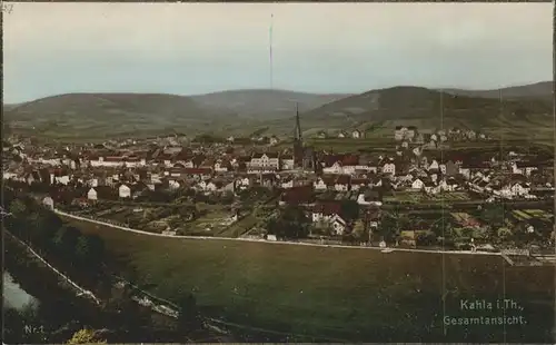 Kahla Thueringen Gesamtansicht Kat. Kahla Thueringen