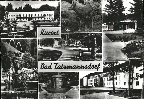 Bad Tatzmannsdorf Burgenland Kurmittelhaus Hotel Brunnen Kat. Bad Tatzmannsdorf