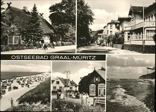 Graal-Mueritz Ostseebad Ostseebad Stadt Strand / Seeheilbad Graal-Mueritz /Bad Doberan LKR
