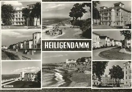 Heiligendamm Ostseebad Strand Stadt Kat. Bad Doberan