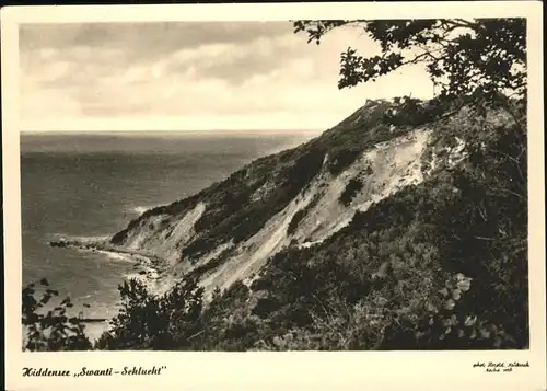 Insel Hiddensee Swanti Schlucht Kat. Insel Hiddensee