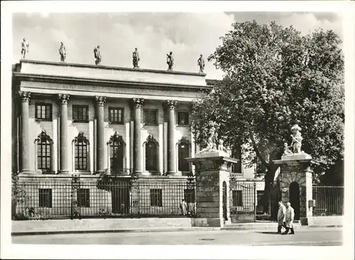 Berlin Humboldt Universitaet Kat. Berlin