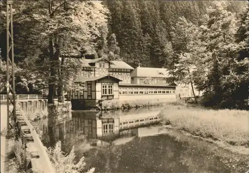 Bad Schandau Hotel Lichtenhainer Wasserfall Kat. Bad Schandau