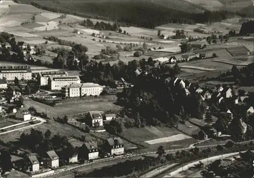 Breitenbrunn Erzgebirge Fliegeraufnahme Kat. Breitenbrunn Erzgebirge