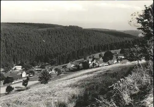 Seyde Ortsblick Kat. Hermsdorf Osterzgebirge