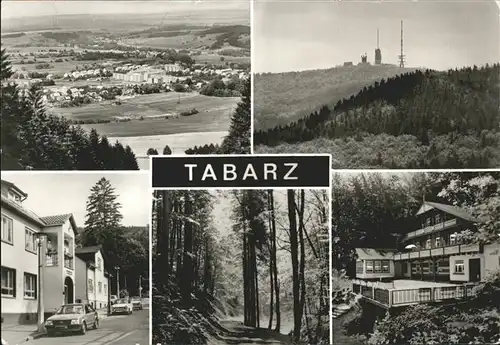 Tabarz Teilansicht Gr Inselsberg Ferienheim Lauchagrund Schweizerhaus Kat. Tabarz Thueringer Wald