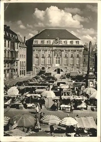 Bonn Rhein Marktplatz mit Rathaus / Bonn /Bonn Stadtkreis
