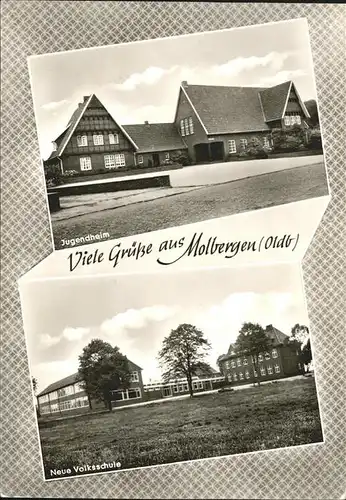Molbergen Jugendheim Neue Volksschule Kat. Molbergen