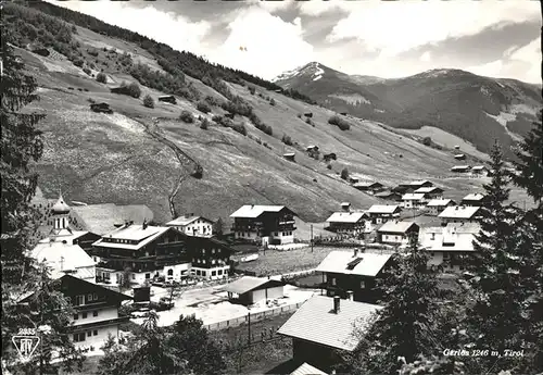 Gerlos Teilansicht im Sommer Zillertal Wintersportplatz Kat. Gerlos