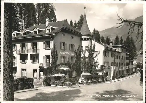 Flims Waldhaus Hotel Segnes und Post Kat. Flims Waldhaus