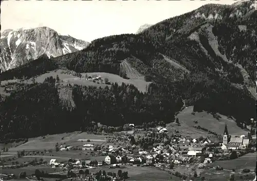 Aflenz Steiermark Gesamtansicht Hoehenluftkurort gegen Hochschwabgruppe / Aflenz  /Oestliche Obersteiermark