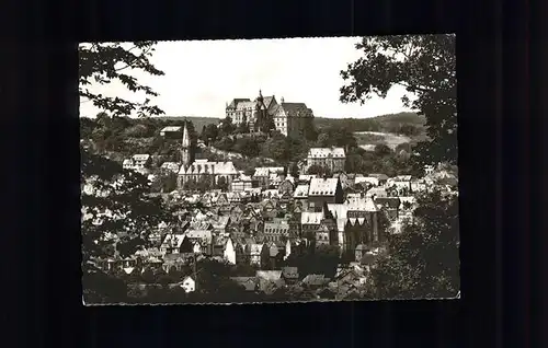 Marburg Lahn Panorama Kat. Marburg