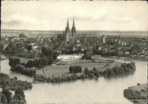 Regensburg Donau Panorama Kat. Regensburg