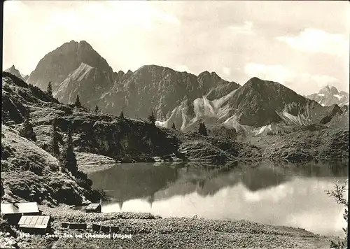 Oberstdorf Seealp See Kat. Oberstdorf