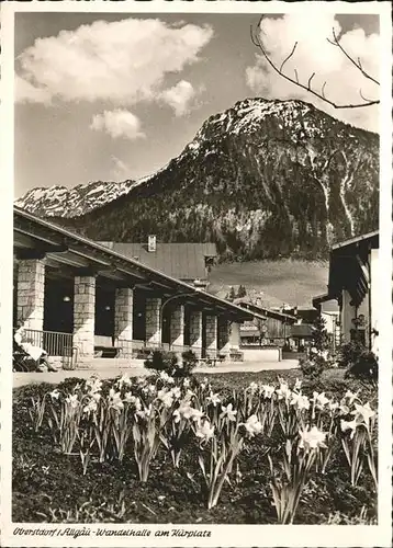 Oberstdorf Wandelhalle am Kurplatz Kat. Oberstdorf