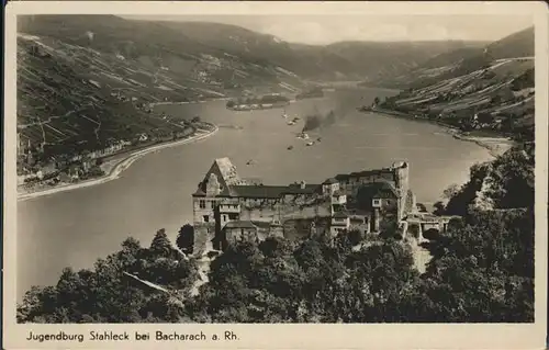 Bacharach Rhein Burg Stahleck Jugendburg Kat. Bacharach