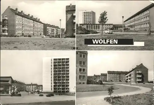 Wolfen Bitterfeld Plattenbau Krondorfer-Strasse Bertolt-Brecht-Strasse Erich Weiner-Ring / Bitterfeld /Anhalt-Bitterfeld LKR