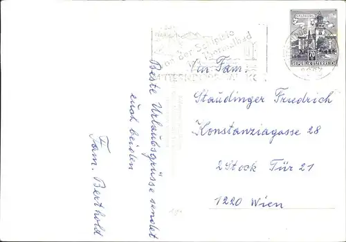 pw44849 Bad Mitterndorf Panorama mit Grimming Kategorie. Bad Mitterndorf Salzkammergut Alte Ansichtskarten