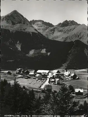 Hohentauern Boesensteingruppe Kat. Hohentauern