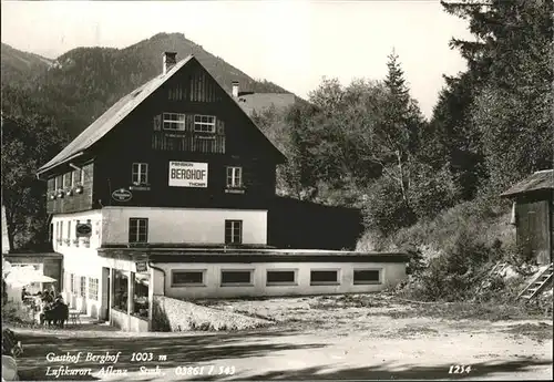 Aflenz Steiermark Gasthaus Berghof / Aflenz  /Oestliche Obersteiermark