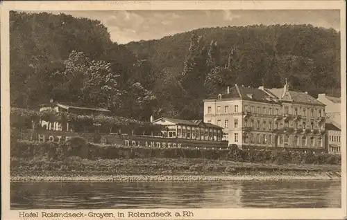 Rolandseck Hotel Rolandseck Groyen Kat. Remagen