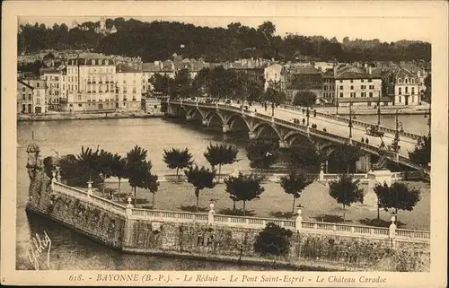 Bayonne Pyrenees Atlantiques Pont Saint Esprit Chateau Caradoc / Bayonne /Arrond. de Bayonne