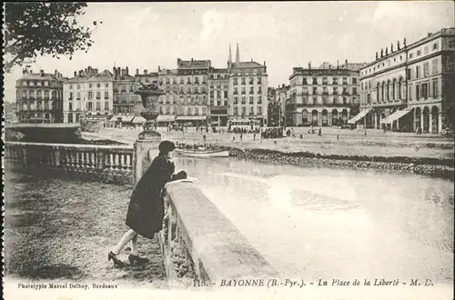 Bayonne Pyrenees Atlantiques Place Liberte  / Bayonne /Arrond. de Bayonne