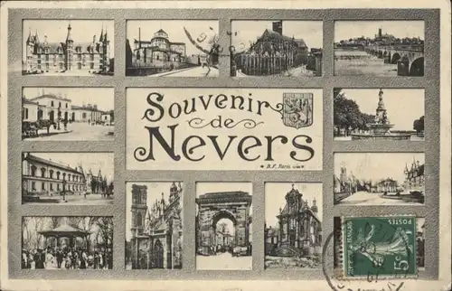 ws74834 Nevers Nievre Nevers  x Kategorie. Nevers Alte Ansichtskarten