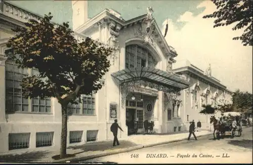 ws76796 Dinard Ille et Vilaine Bretagne Dinard Facade du Casino * Kategorie. Dinard Alte Ansichtskarten