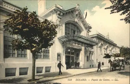 ws76797 Dinard Ille et Vilaine Bretagne Dinard Facade du Casino * Kategorie. Dinard Alte Ansichtskarten